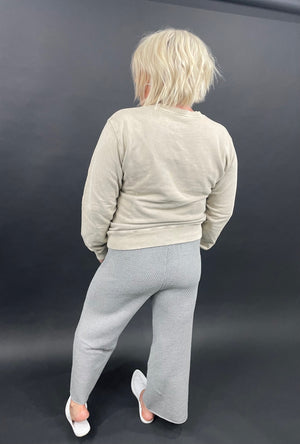 Gray Sweater Pants